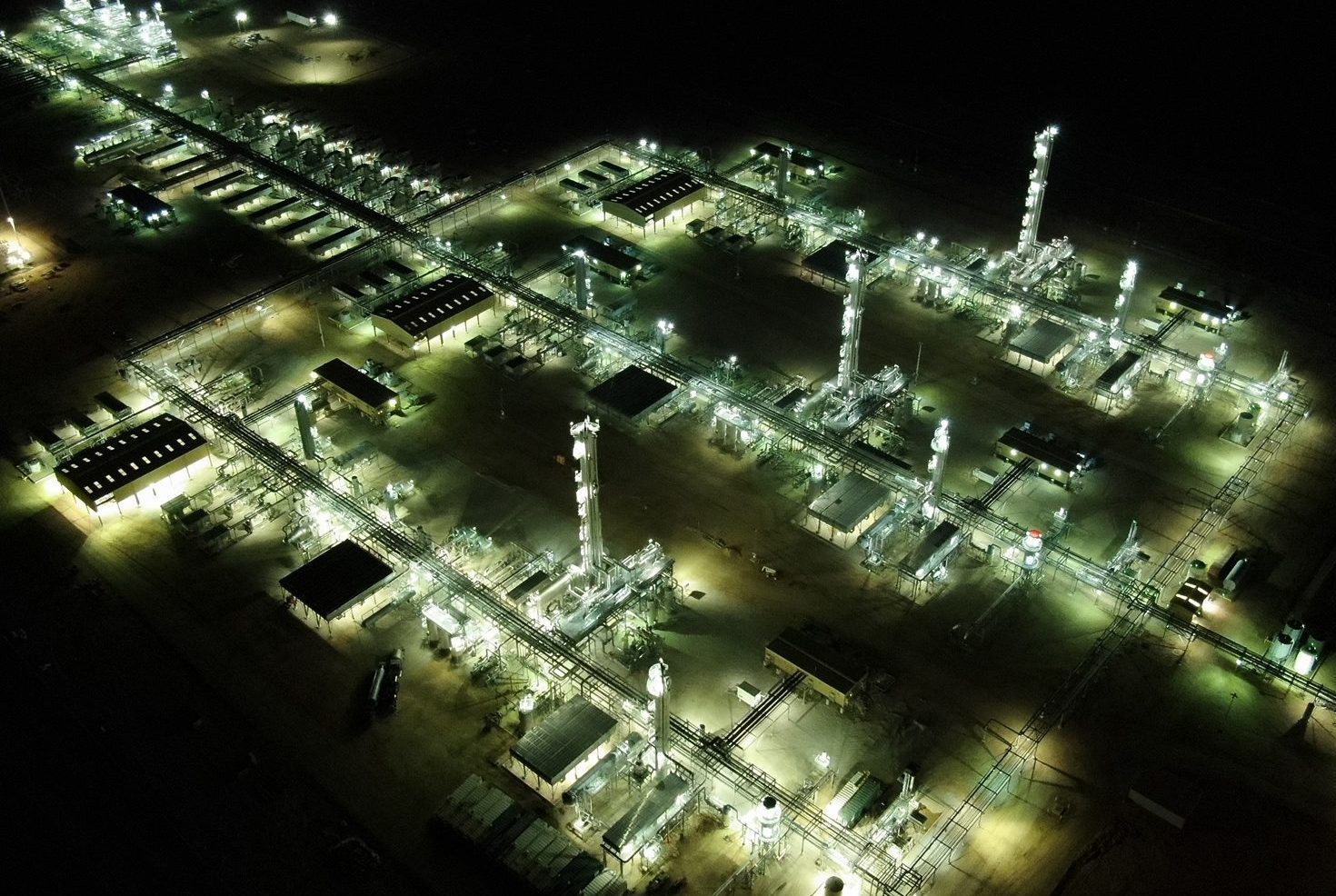 Orla-Natural-Gas-Processing-Facility---16-Orla-Night